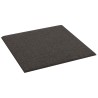 Tête de lit murale 12 pcs Gris foncé 30 x 30 cm tissu 560034560034