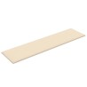 Tête de lit murale 12 pcs Crème 60 x 15 cm tissu 560042560042