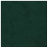 Tête de lit murale 12 pcs Vert foncé 30 x 30 cm Velours 560053560053
