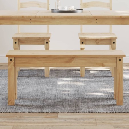 Banc à manger PANAMA 105x30x45 cm bois massif de pin 560062560062