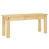 Banc à manger PANAMA 105x30x45 cm bois massif de pin 560062560062