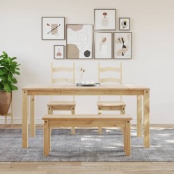 Banc à manger PANAMA 105x30x45 cm bois massif de pin 560062560062