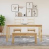 Banc à manger PANAMA 105x30x45 cm bois massif de pin 560062560062