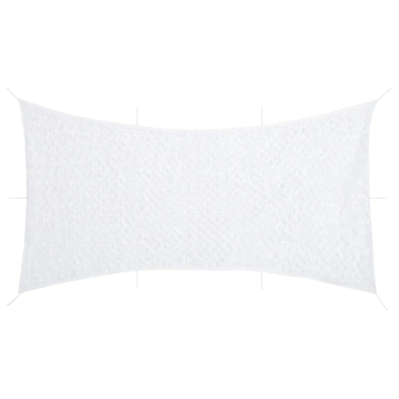 Filet de camouflage avec sac de rangement 600x414 cm blanc 560086560086