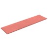 Tête de lit murale 12 pcs Rose 60 x 15 cm Velours 560090560090
