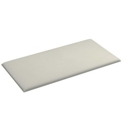 Tête de lit murale 12 pcs Crème 60 x 30 cm Velours 560094560094