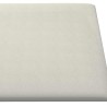 Tête de lit murale 12 pcs Crème 60 x 30 cm Velours 560094560094