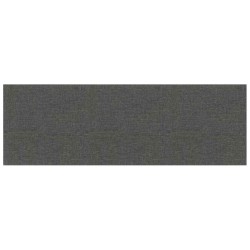 Tête de lit murale 12 pcs Gris foncé 90 x 30 cm tissu 560096560096