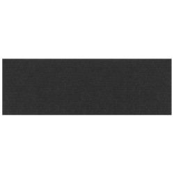 Tête de lit murale 12 pcs Noir 90 x 30 cm tissu 560097560097
