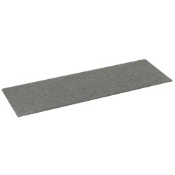 Tête de lit murale 12 pcs Gris clair 90 x 30 cm tissu 560100560100