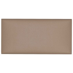 Tête de lit murale 12 pcs Cappuccino 60 x 30 cm tissu 560101560101