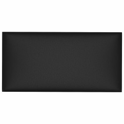 Tête de lit murale 12 pcs Noir 60 x 30 cm tissu 560104560104