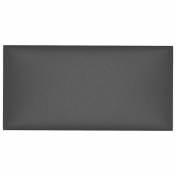 Tête de lit murale 12 pcs Gris 60 x 30 cm tissu 560105560105