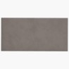 Tête de lit murale 12 pcs Gris clair 60 x 30 cm Velours 560108560108