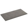 Tête de lit murale 12 pcs Gris clair 60 x 30 cm Velours 560108560108