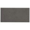 Tête de lit murale 12 pcs Gris foncé 60 x 30 cm Velours 560109560109
