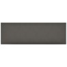 Tête de lit murale 12 pcs Gris 90 x 30 cm tissu 560114560114