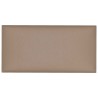 Tête de lit murale 12 pcs Cappuccino 30 x 15 cm tissu 560116560116