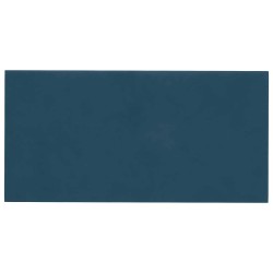 Tête de lit murale 12 pcs Bleu 30 x 15 cm Velours 560121560121