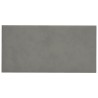 Tête de lit murale 12 pcs Gris clair 30 x 15 cm Velours 560124560124