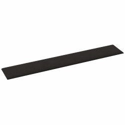 Tête de lit murale 12 pcs Noir 90 x 15 cm Velours 560135560135