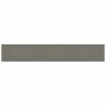 Tête de lit murale 12 pcs Gris clair 90 x 15 cm Velours 560139560139