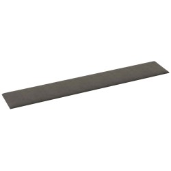 Tête de lit murale 12 pcs Gris foncé 90 x 15 cm Velours 560140560140