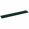 Tête de lit murale 12 pcs Vert foncé 90 x 15 cm Velours 560141560141