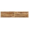 Banc 160 cm bois de manguier brut massif et acier 560152560152