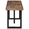 Banc 160 cm bois de récupération massif et acier 560153560153