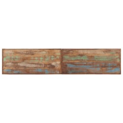 Banc 160 cm bois de récupération massif et acier 560153560153