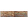 Banc 160 cm bois de récupération massif et acier 560153560153
