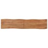 Banc 160 cm bois d'acacia massif et acier 560188560188