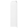 Niche de douche blanc mat 62x32x9 cm acier inoxydable 560212560212