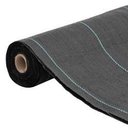 Membrane anti-mauvaises herbes noir 0,5x25 m PP 560215560215