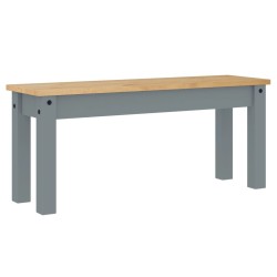 Banc à manger PANAMA gris 105x30x45 cm bois massif de pin 560219560219