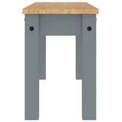 Banc à manger PANAMA gris 105x30x45 cm bois massif de pin 560219560219