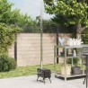 Poêle à bois de tente et cheminée et pieds pliables noir acier 560221560221