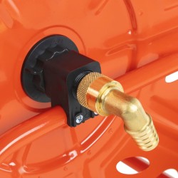 Chariot d'enrouleur pour tuyau de 140 m 3/4" acier 560226560226