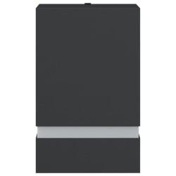 Appliques murales d'extérieur 2 pcs noir acier inoxydable 560241560241