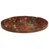 Dessus de table Ø 50x1,5 cm rond bois massif de récupération 560259560259