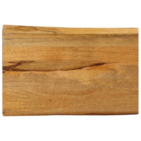 Dessus de table 50x40x3,8 cm bord vivant bois massif manguier 560263560263