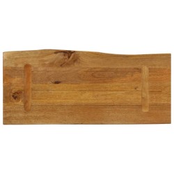 Dessus de table 80x40x3,8 cm bord vivant bois massif manguier 560276560276