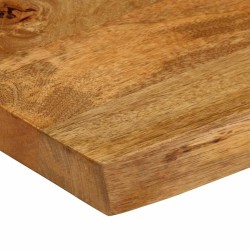 Dessus de table 110x60x2,5 cm bord vivant bois massif manguier 560280560280