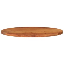 Dessus de table 100x40x2,5 cm ovale bois massif d'acacia 560281560281