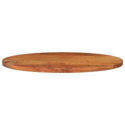 Dessus de table 100x40x3,8 cm ovale bois massif d'acacia 560287560287