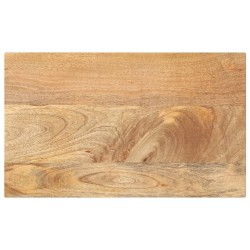 Dessus de table 50x20x3,8 cm rectangulaire bois massif manguier 560290560290