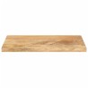 Dessus de table 40x20x3,8 cm rectangulaire bois massif manguier 560300560300