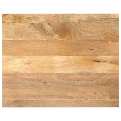 Dessus de table 110x80x2,5cm rectangulaire bois massif manguier 560301560301