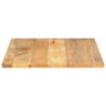 Dessus de table 110x80x2,5cm rectangulaire bois massif manguier 560301560301